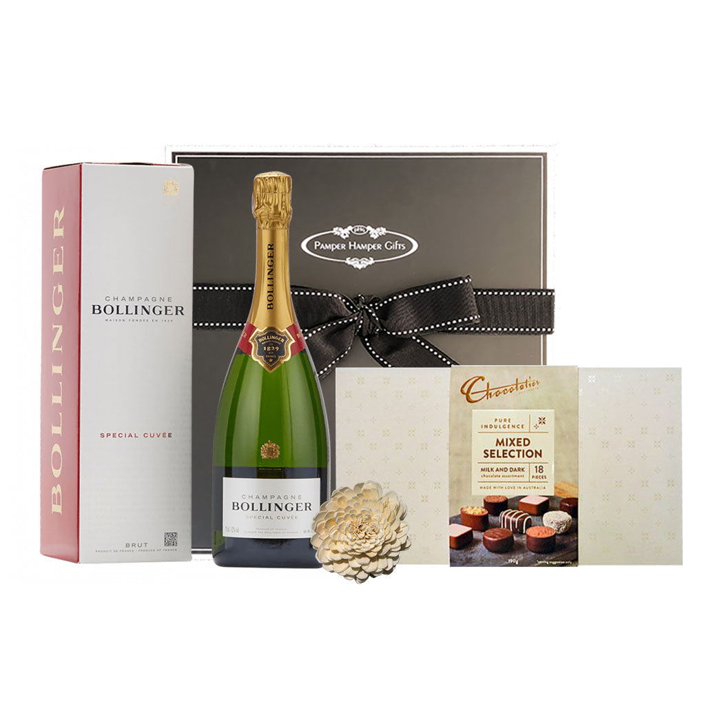 Bollinger Champagne & Chocolatier Box of Chocolates
