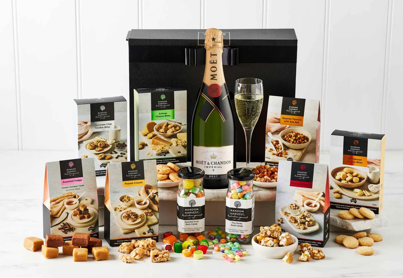 Pamper Hampers Moët Champagne Hampers