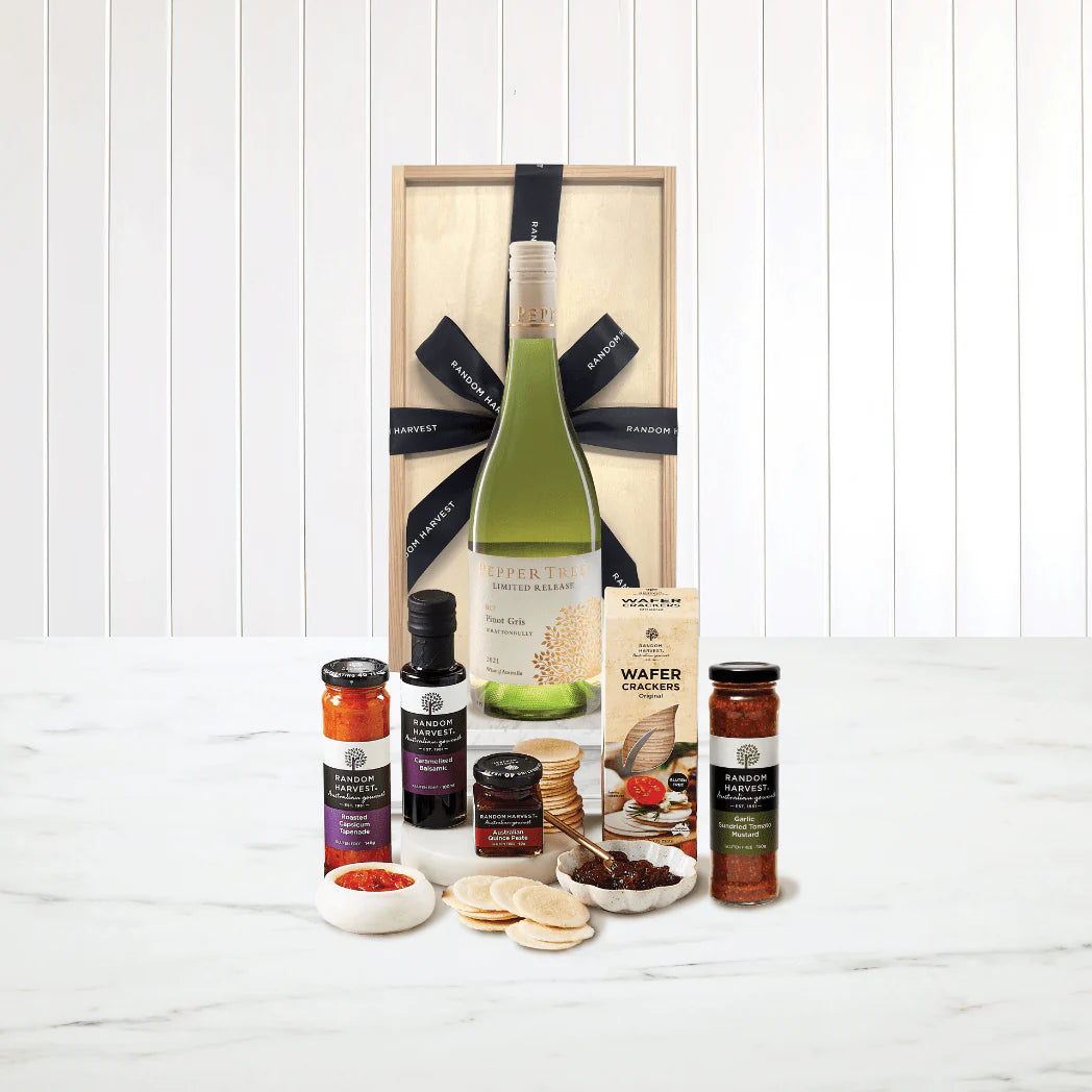 The White Wine Savoury Selection Crate