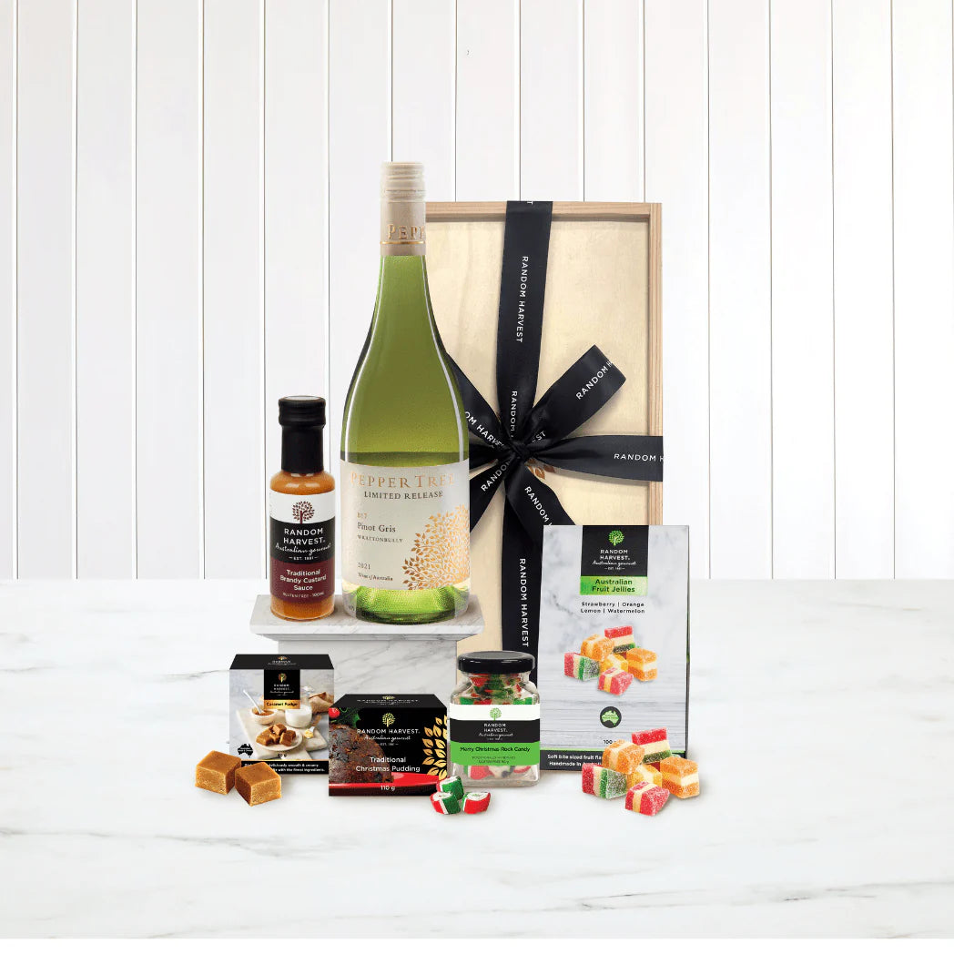 White Wine Christmas Indulgence Crate
