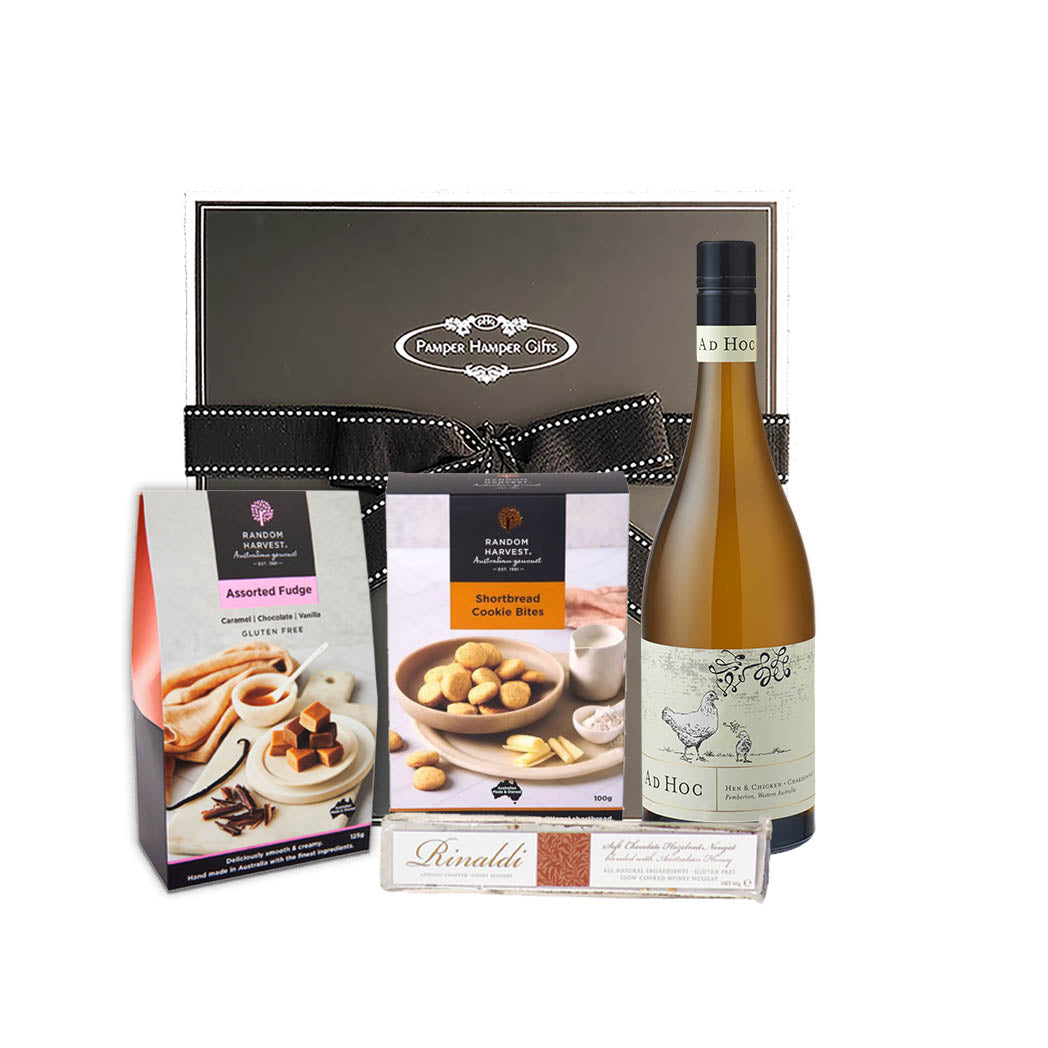 gourmet gift hamper ad hoc and sweet bites