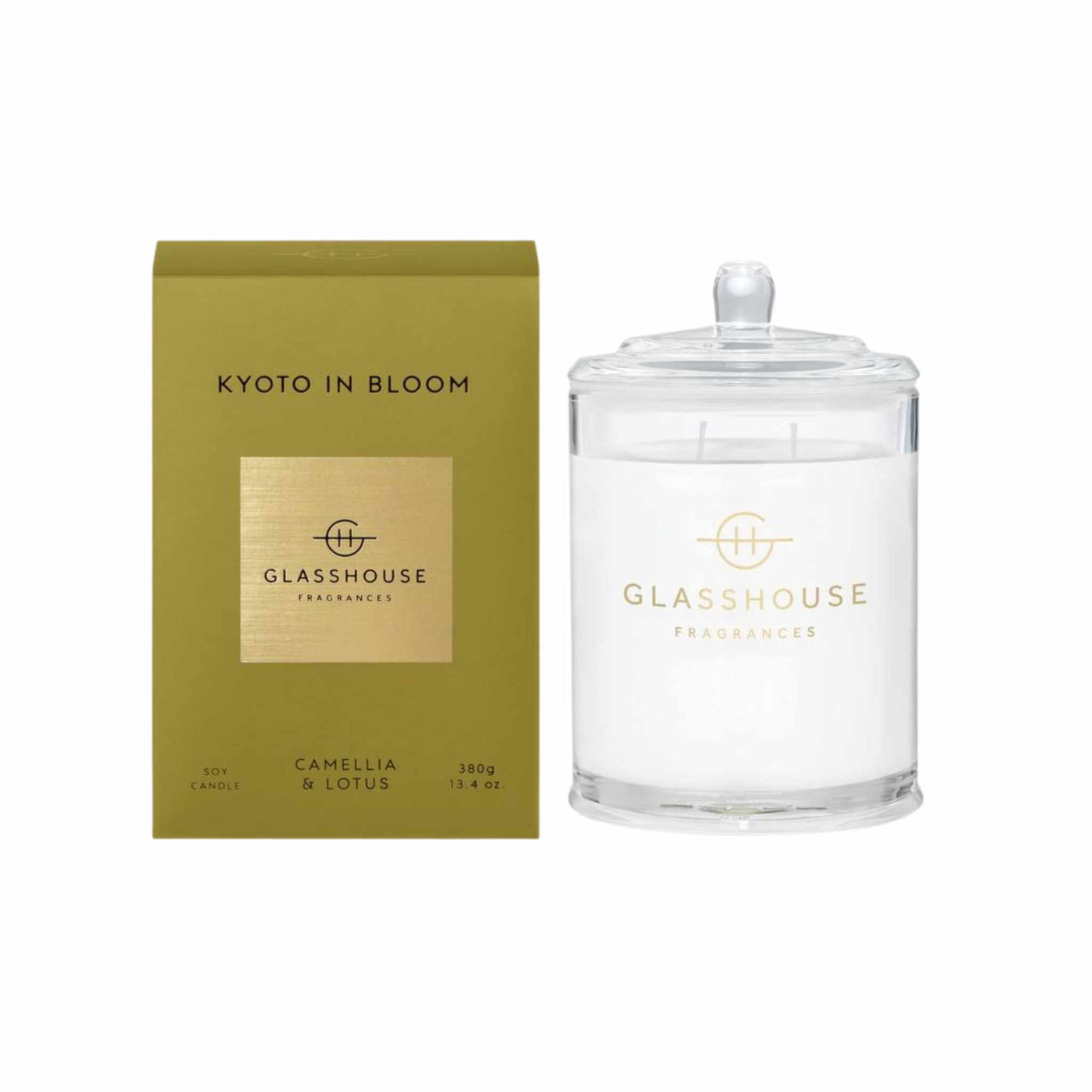 Glasshouse Fragrances Kyoto in Bloom Candle 380g