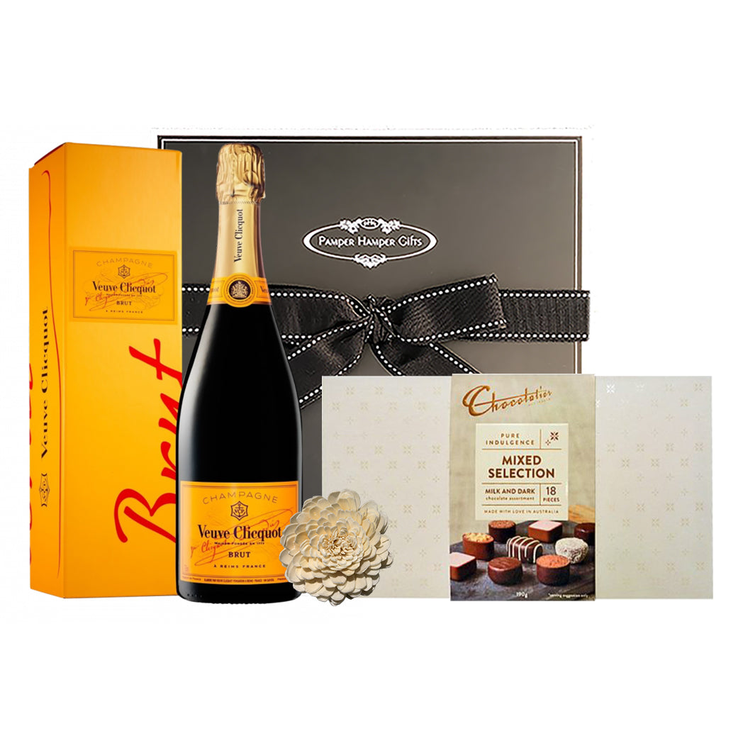 Veuve Clicquot Champagne & Chocolatier Box of Chocolates